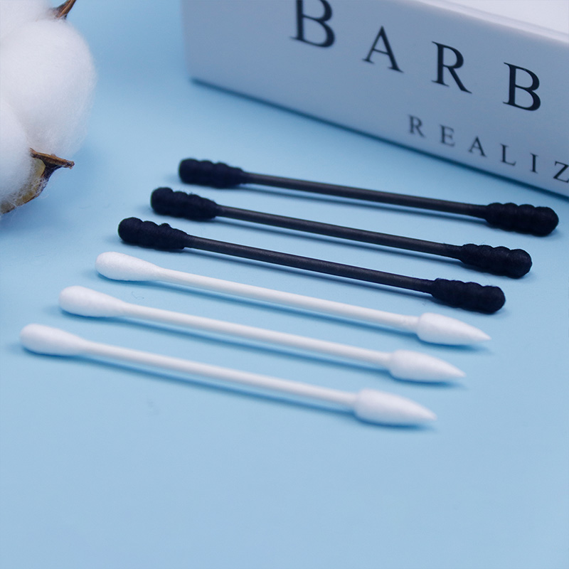 Medical Cotton Swabs Cotton Applicators Biodegradable & Organic Wooden Cotton Buds Ear Sticks